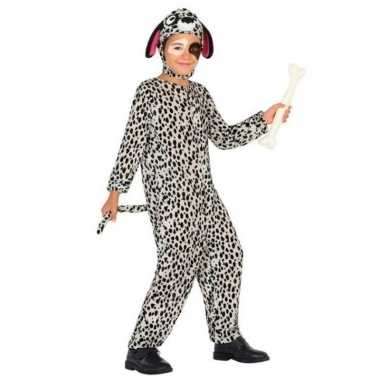Carnaval dierenkostuum hond/honden verkleed kostuum dalmatier kindere
