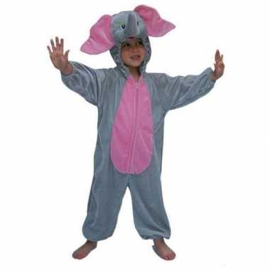 Carnaval  Pluche olifanten kinder kostuum