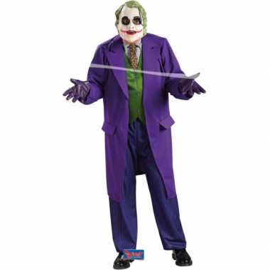 Carnaval  The Joker pak volwassenen kostuum