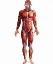 Horror body suit anatomische man