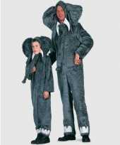 Pluche olifanten kostuum kids