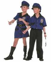 Politie carnavalskostuum meisje