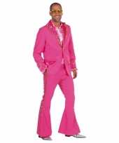 Roze disco kostuums heren